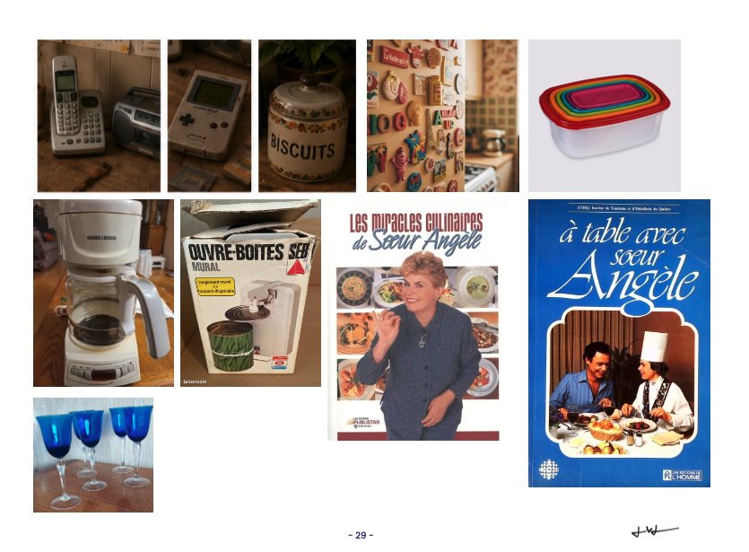Objets d'époque et livres Soeur Angèle